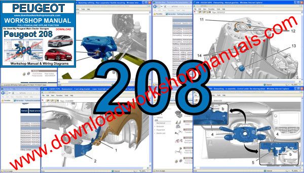 Peugeot 208 workshop manual